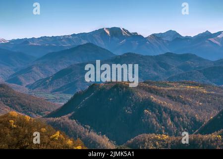 Berglandschaft, Adygea, Russland Stockfoto