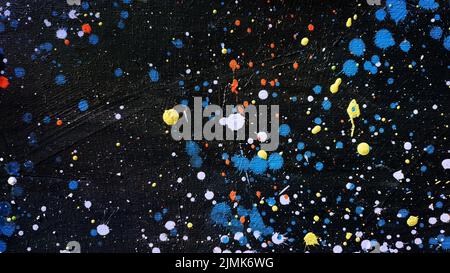 Bunte abstrakte Malerei Stockfoto