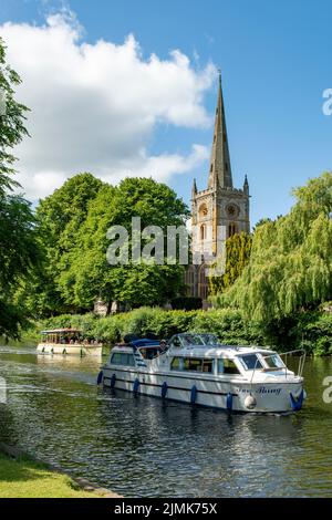 Holy Trinity Church, Stratford-Upon-Avon, Warwickshire, England Stockfoto
