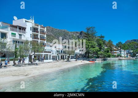 Port Pollenca, Pine Walk, Mallorca, Balearen, Spanien Stockfoto