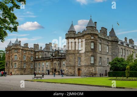 Palace of Holyrood House, Edinburgh, Mid-Lothian, Schottland Stockfoto