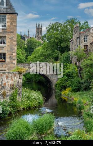 Water of Leith, Edinburgh, Mid-Lothian, Schottland Stockfoto