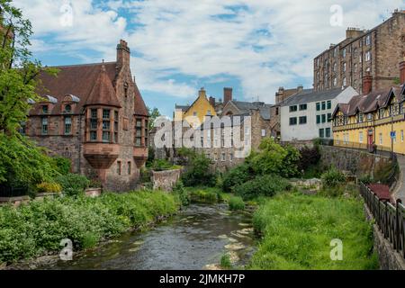 Dean Village, Edinburgh, Mid-Lothian, Schottland Stockfoto