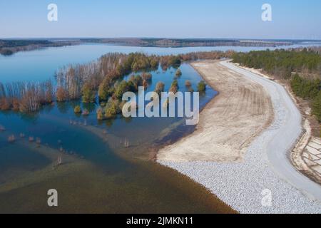 Lausitzer Seengebiet Stockfoto