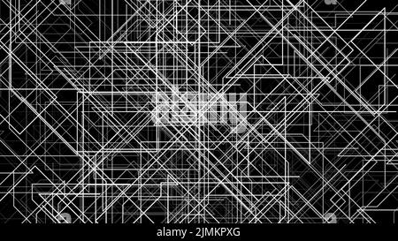 Abstrakter Draht Stockfoto