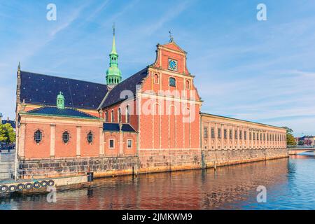 Die Holmen Church ist eine Pfarrkirche auf dem Holmens Kanal im Zentrum von Kopenhagen in Dänemark Stockfoto