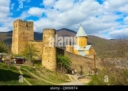 Ananuri Schlosskomplex in Georgien Stockfoto