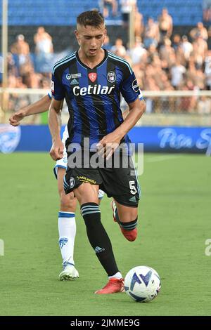 Simone Canestrelli (Pisa) während des Spiels der italienischen Fußball