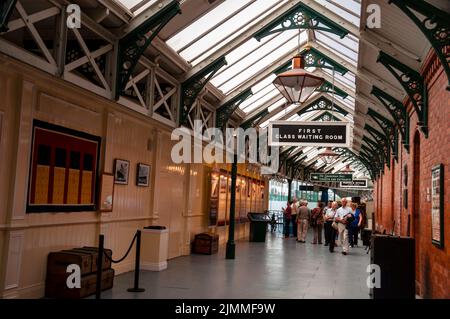 Seaport Town of Cobh, Irland, Cobh Heritage Center. Stockfoto