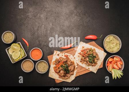 Mexikanisches Essen Stockfoto