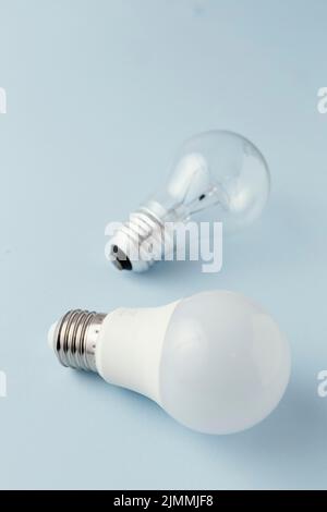 Energiesparlampen Stockfoto