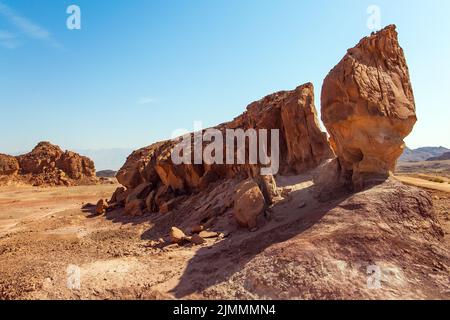 Bunte Felsen Stockfoto