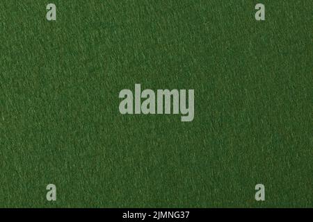 Grüner Filzstoff. Hochwertige Textur in extrem hoher Auflösung. Stockfoto