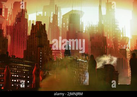 MIAMI GARDENS, FL - 06. AUGUST: The Weeknd tritt während der After Hours Til Dawn Global Stadium Tour am 6. August 2022 im Hard Rock Stadium in Miami Gardens, Florida, auf. Kredit: mpi04/MediaPunch Stockfoto