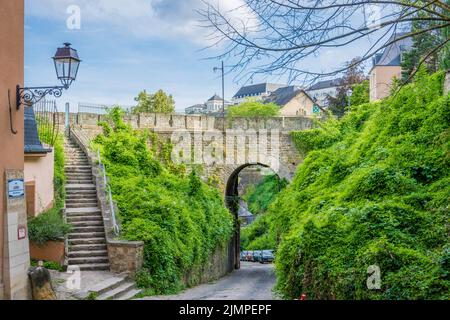 Sommer in Luxemburg Luxemburg Stockfoto
