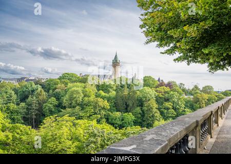 Sommer in Luxemburg Luxemburg Stockfoto