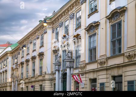 Altes Rathaus, Wien, Österreich Stockfoto