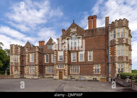 Burton Agnes Hall, ein herrliches elisabethanischen Herrenhaus aus dem 17.. Jahrhundert im East Riding of Yorkshire, England, Großbritannien Stockfoto