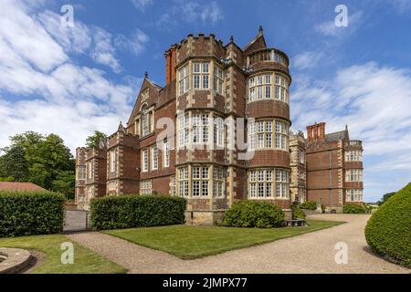 Burton Agnes Hall, ein herrliches elisabethanischen Herrenhaus aus dem 17.. Jahrhundert im East Riding of Yorkshire, England, Großbritannien Stockfoto