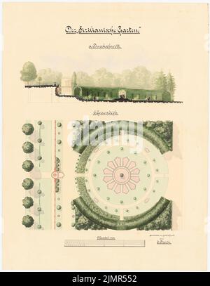 Sizilianischer Garten im Park Sanssouci, Potsdam Stockfotografie Alamy