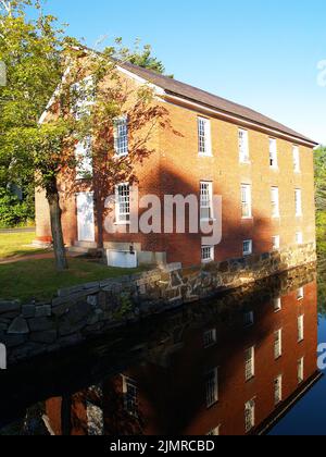 Harrisville, alte Mühlenstadt, New Hampshire Stockfoto