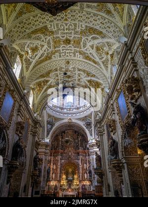 GRANADA, ANDALUSIEN, SPANIEN - MAI 7 : Basilika Nuestra SeÃ±ora de las Angustias, schutzpatron von Granada in Granada Spanien o Stockfoto