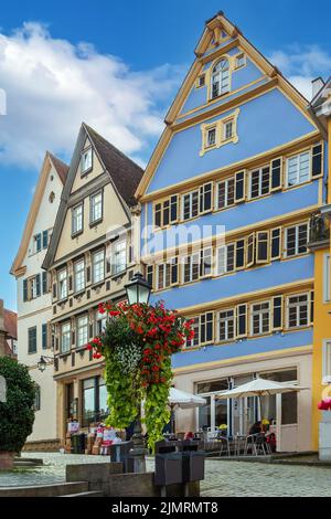 Straße in Tübingen, Deutschland Stockfoto