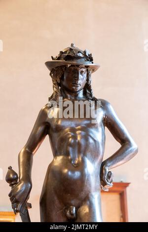 David von Donatello, Florenz, Italien - 1469. Italienische Renaissance-Kunst Stockfoto