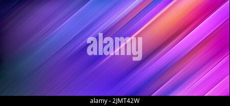 Extrem Breiter, Heller, Gestreifter Gradient Stockfoto