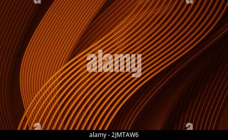 Abstrakte Kurve Welle Grafik Design Hintergrund Stockfoto