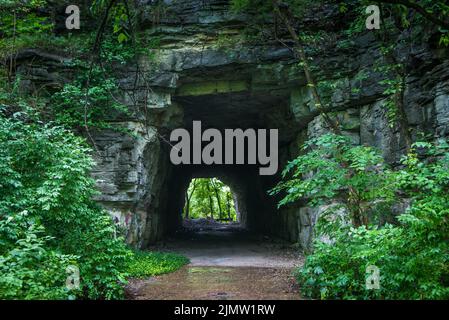 Historischer Boone Tunnel - Wilmore - Kentucky Stockfoto