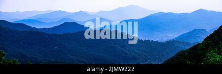 Wunderschöne Naturkulisse im maggie Valley Nord carolina Stockfoto