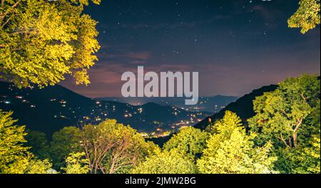 Wunderschöne Naturkulisse im maggie Valley Nord carolina Stockfoto