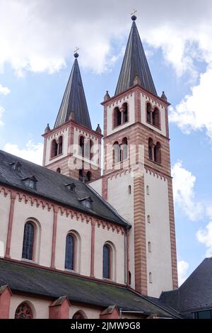 Dom in Würzburg Stockfoto