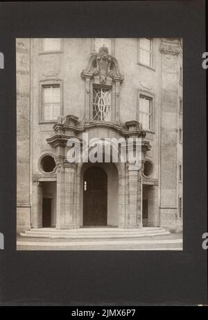 Thoemer & Mönnich, Amtsgericht Berlin-Lichtenberg (1903): Aussichtstür. Foto auf Karton, 41,9 x 28,4 cm (inklusive Scan-Kanten) Thoemer & Mönnich : Amtsgericht, Berlin-Lichtenberg Stockfoto