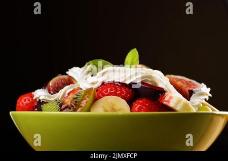 Gesunde Frucht Mix Salat Stockfoto
