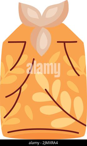 chuseok Geschenkpaket isoliert Symbol Stock Vektor