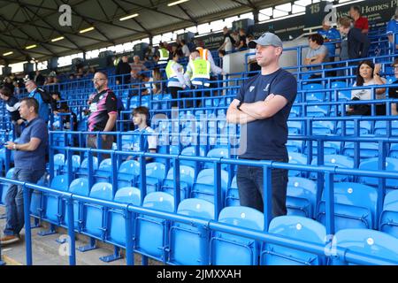 Peterborough, Großbritannien. 06. Aug, 2022. Beim Peterborough United gegen Morecambe, EFL League One Match, im Weston Homes Stadium, Peterborough, Cambridgeshire. Kredit: Paul Marriott/Alamy Live Nachrichten Stockfoto