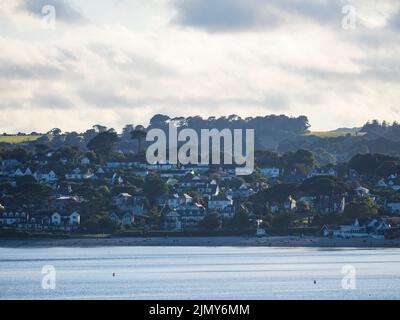 Gyllyngvase Beach, Falmouth, Cornwall, England, Großbritannien, GB. Stockfoto