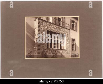 Rüster Emil (1883-1949), Umbau des Huldschinsky-Hauses, Berlin-Charlottenburg (1929): Perspektivansicht. Foto auf Papier, 32,5 x 42,4 cm (einschließlich Scankanten) Stockfoto