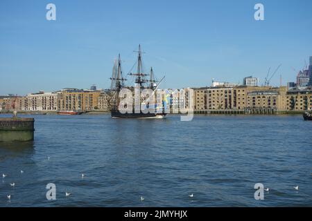 Göteborg, Schweden, Themse, London, Großbritannien Stockfoto