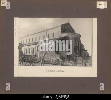 Unbekannter Fotograf, Dom S. Maria Assunta in Torcello (ohne dat.): Südost-Ansicht. Foto auf Papier, 40,2 x 47,6 cm (einschließlich Scankanten) Stockfoto