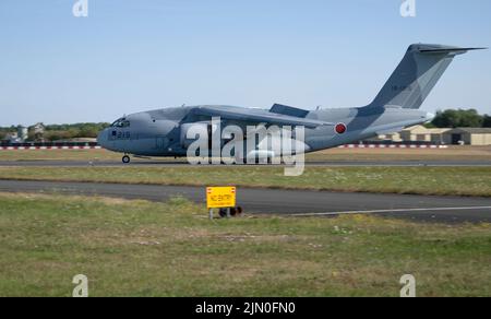 Kawasaki C-2 18-1215, Japan Air Self Defense Force, beim Royal International Air Tattoo Stockfoto