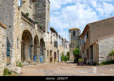 Eglise Sainte Marie, Aragon in Frankreich 2022. Stockfoto