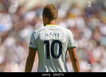 London, Großbritannien. 06. August 2022. 06 Aug 2022 - Tottenham Hotspur gegen Southampton - Premier League - Tottenham Hotspur Stadium Tottenhams Harry Kane während des Spiels gegen Southampton Bildnachweis: Kredit: Mark Pain/Alamy Live News Stockfoto