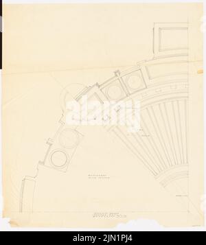 Böhmer Franz (1907-1943), Schloss Posen, Posen (1939-1943): Planinhalt N.N. entdeckt. Material/Technik N.N. aufgenommen, 100,6 x 89,7 cm (inklusive Scankanten) Böhmer & Petrich : Schloss Posen, Posen. Umbau Stockfoto