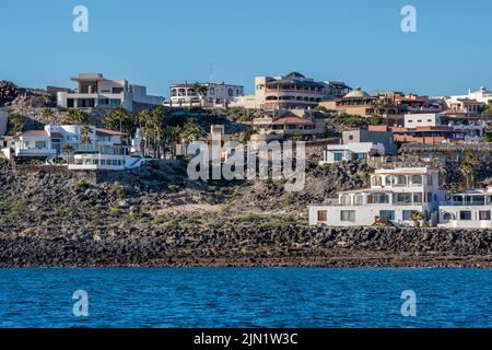 Ein Blick auf die Landschaft von Puerto Penasco, Mexiko Stockfoto