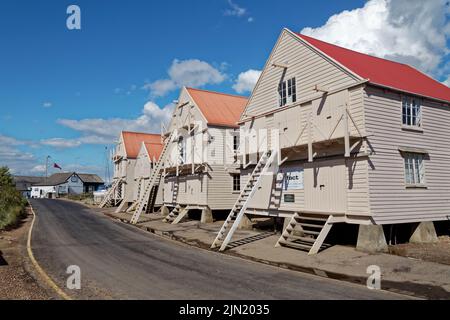 Die Sail Lofts in Tollesbury, Essex, England. Stockfoto