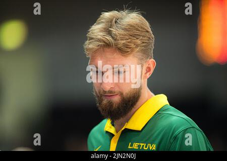 2022 08 07. Basketball. Litauen - Estland - 90:88 Uhr. Stockfoto