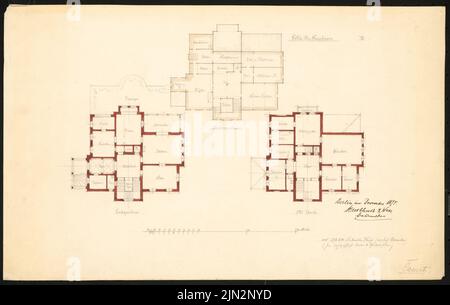 Knoblauch Gustav (1833-1916): Villa Kunheim, Berlin-Niederschönweide Stockfoto